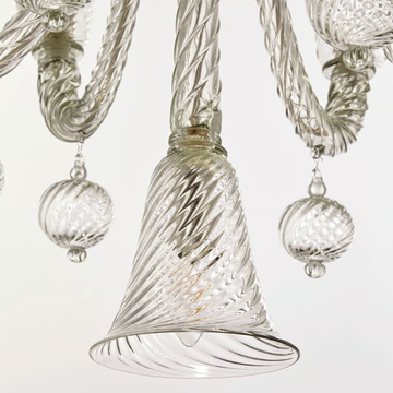 ADONE - Murano glass chandelier by Sogni Di Cristallo - view 3
